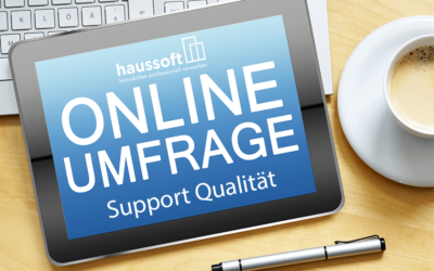 haussoft-Umfrage zur Optimierung der Support-Qualität