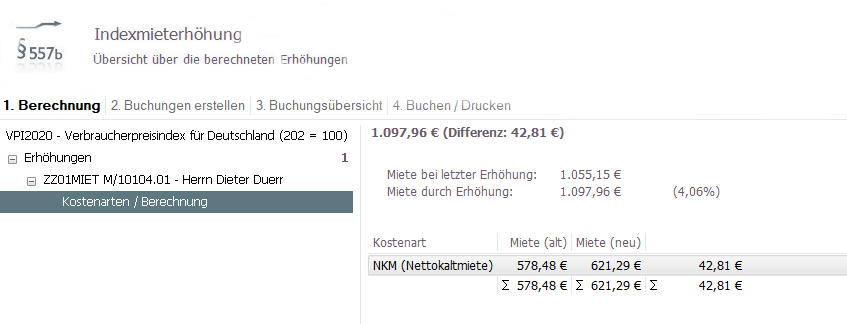 Berlin Indexmietverträge