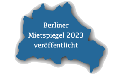 Berliner Mietspiegel veröffentlicht – haussoft-Aktualisierung steht ab 16. Juni zur Verfügung